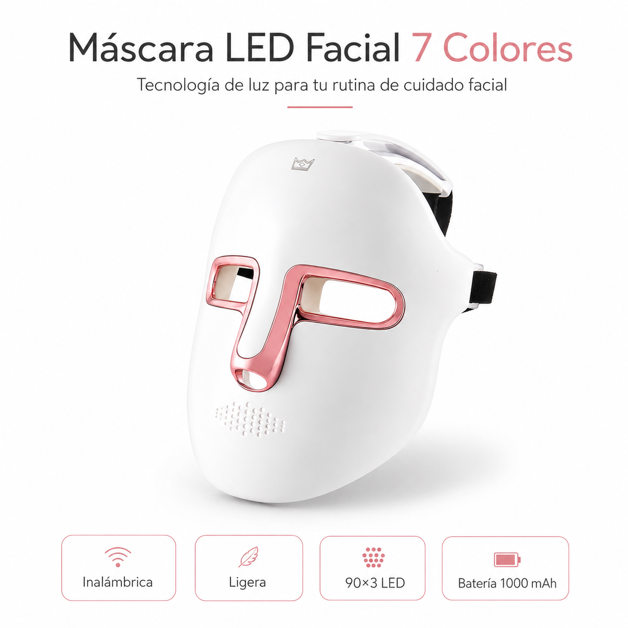 Mascarilla LED Facial — Spa Profesional en Casa en Solo 15 Minutos