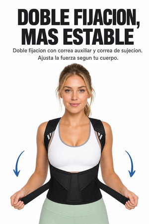 Corrector de Postura Inteligente — Alivio para Espalda y Cuello